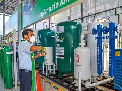 Générateurs d’oxygène de qualité médicale pour les communautés de haute altitude au Pérou