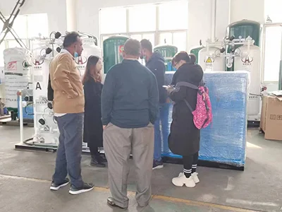 Projet d’azote de 20 Nm³/h pour un client indien