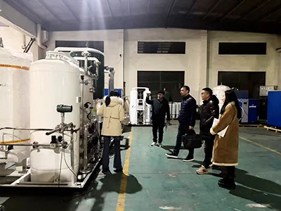 Inspection sur site d’un client au Kazakhstan