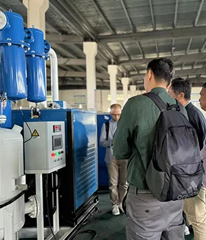 Système d’azote haute pureté de qualité alimentaire pour un fabricant alimentaire en Russie